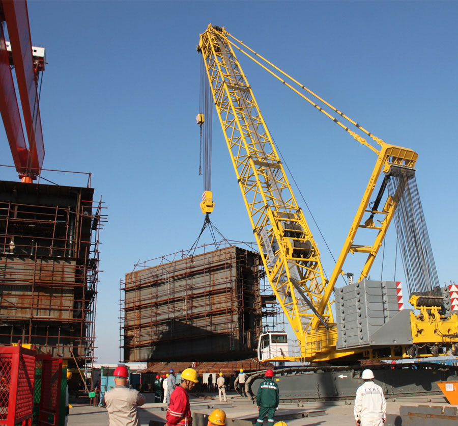 Crawler Lattice Boom Cranes