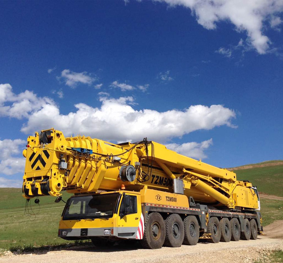 All Terrain Telescopic Boom Cranes